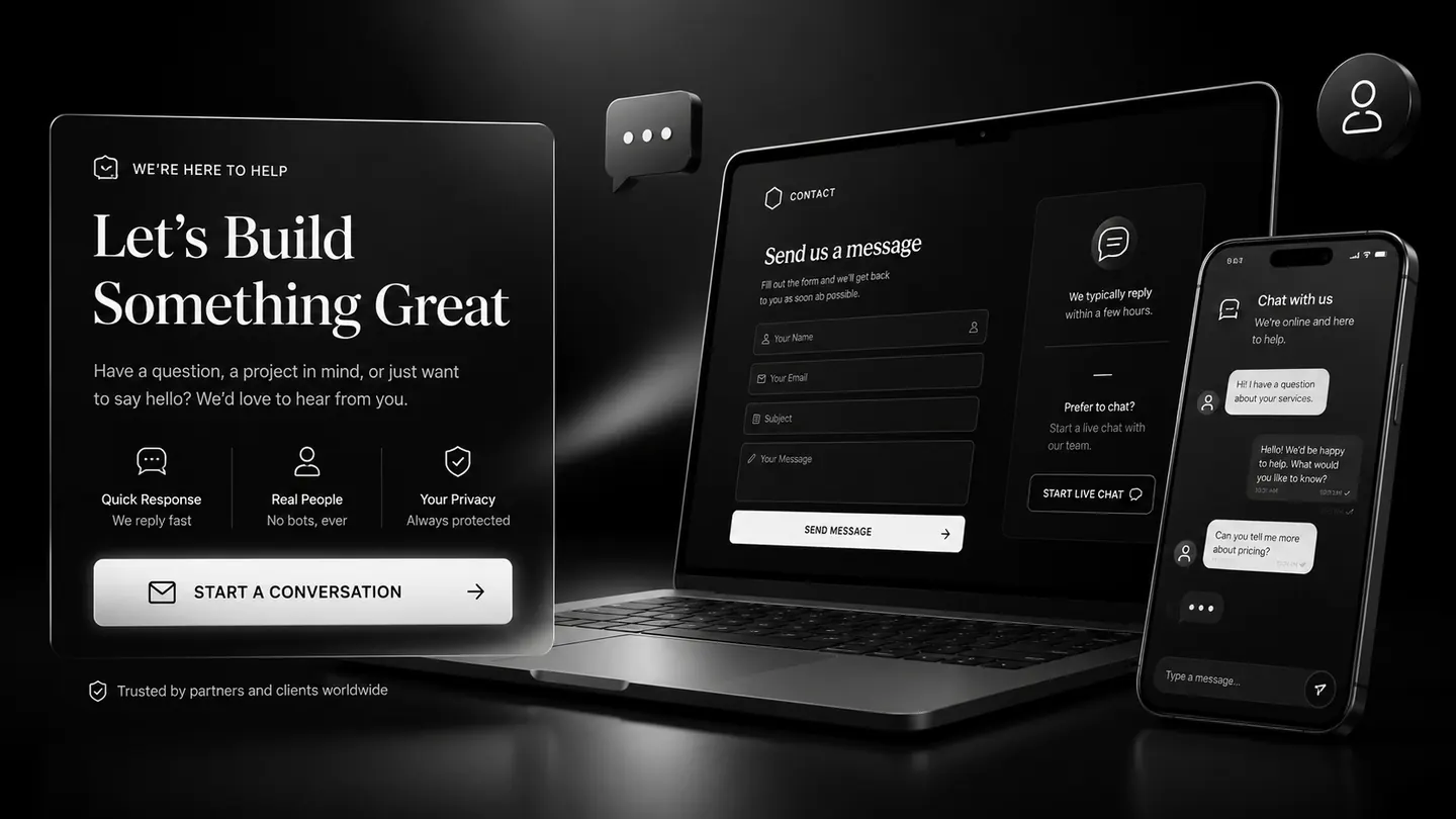 문의 접수와 상담 화면을 보여주는 NOVAWORK 컨택트 이미지